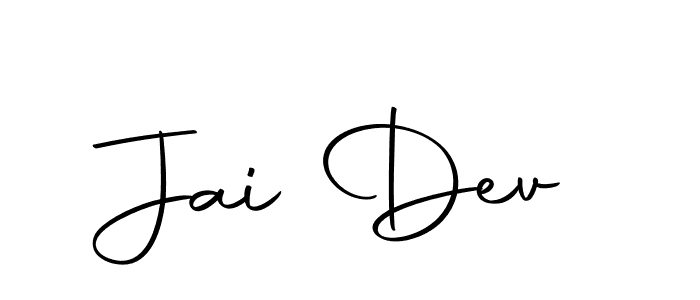 Also we have Jai Dev name is the best signature style. Create professional handwritten signature collection using Autography-DOLnW autograph style. Jai Dev signature style 10 images and pictures png