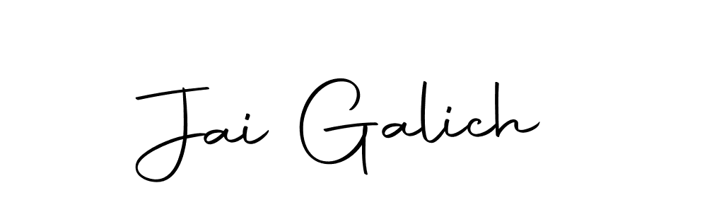 if you are searching for the best signature style for your name Jai Galich. so please give up your signature search. here we have designed multiple signature styles  using Autography-DOLnW. Jai Galich signature style 10 images and pictures png