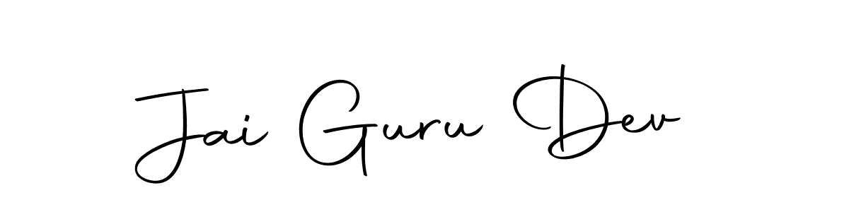 Make a beautiful signature design for name Jai Guru Dev. Use this online signature maker to create a handwritten signature for free. Jai Guru Dev signature style 10 images and pictures png