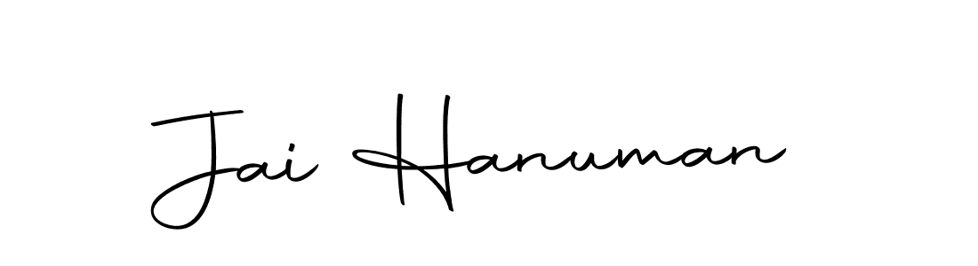 Design your own signature with our free online signature maker. With this signature software, you can create a handwritten (Autography-DOLnW) signature for name Jai Hanuman. Jai Hanuman signature style 10 images and pictures png