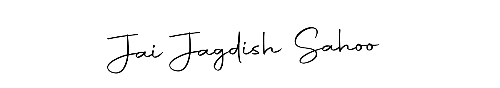 Jai Jagdish Sahoo stylish signature style. Best Handwritten Sign (Autography-DOLnW) for my name. Handwritten Signature Collection Ideas for my name Jai Jagdish Sahoo. Jai Jagdish Sahoo signature style 10 images and pictures png