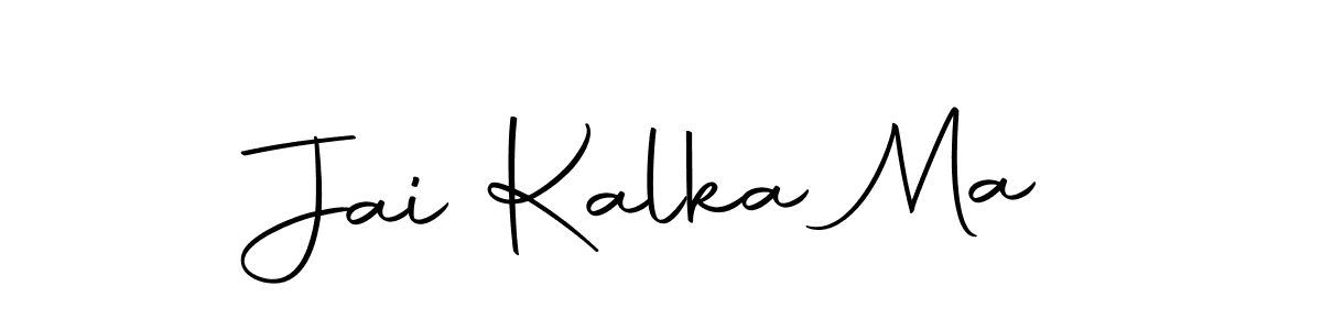How to make Jai Kalka Ma signature? Autography-DOLnW is a professional autograph style. Create handwritten signature for Jai Kalka Ma name. Jai Kalka Ma signature style 10 images and pictures png
