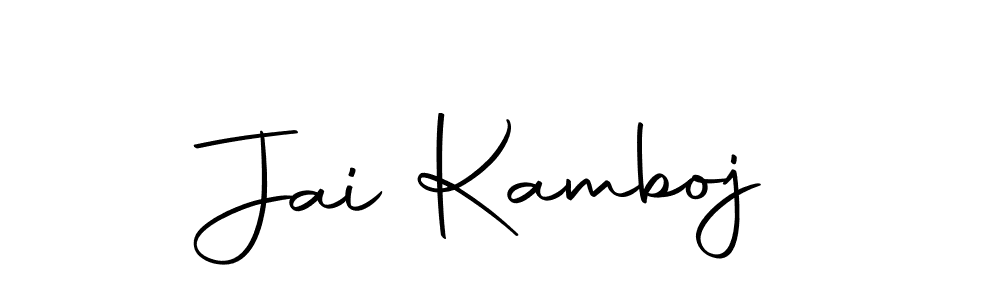 Design your own signature with our free online signature maker. With this signature software, you can create a handwritten (Autography-DOLnW) signature for name Jai Kamboj. Jai Kamboj signature style 10 images and pictures png