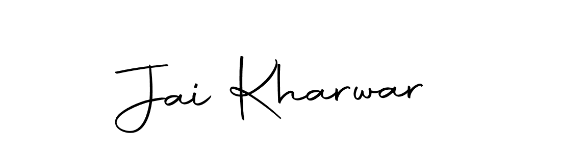 Design your own signature with our free online signature maker. With this signature software, you can create a handwritten (Autography-DOLnW) signature for name Jai Kharwar. Jai Kharwar signature style 10 images and pictures png