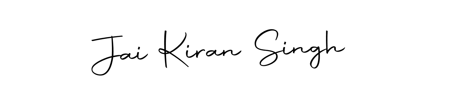 You should practise on your own different ways (Autography-DOLnW) to write your name (Jai Kiran Singh) in signature. don't let someone else do it for you. Jai Kiran Singh signature style 10 images and pictures png