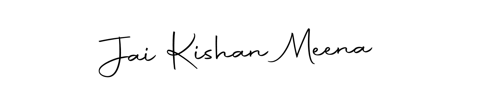 You should practise on your own different ways (Autography-DOLnW) to write your name (Jai Kishan Meena) in signature. don't let someone else do it for you. Jai Kishan Meena signature style 10 images and pictures png