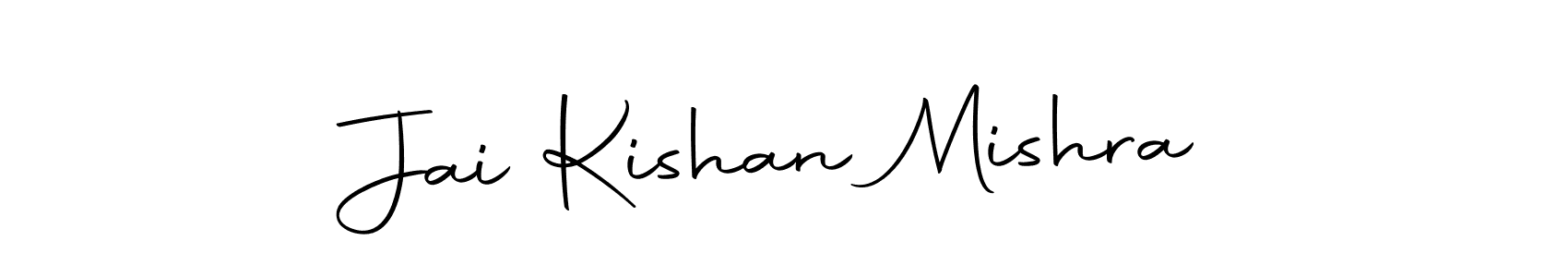 How to make Jai Kishan Mishra name signature. Use Autography-DOLnW style for creating short signs online. This is the latest handwritten sign. Jai Kishan Mishra signature style 10 images and pictures png