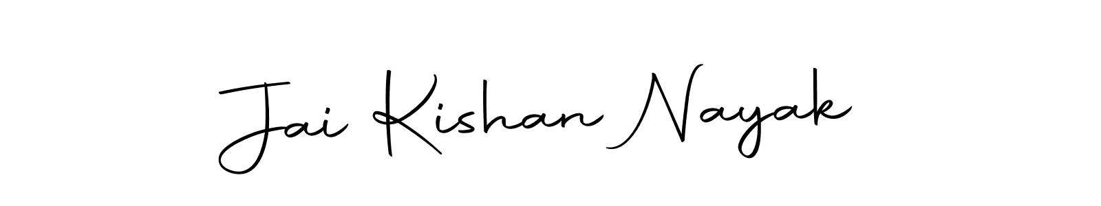 Design your own signature with our free online signature maker. With this signature software, you can create a handwritten (Autography-DOLnW) signature for name Jai Kishan Nayak. Jai Kishan Nayak signature style 10 images and pictures png