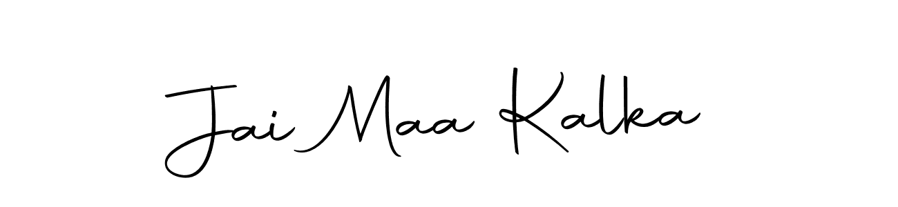 Also we have Jai Maa Kalka name is the best signature style. Create professional handwritten signature collection using Autography-DOLnW autograph style. Jai Maa Kalka signature style 10 images and pictures png