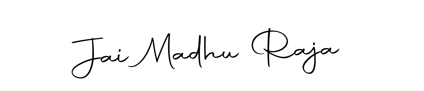 Similarly Autography-DOLnW is the best handwritten signature design. Signature creator online .You can use it as an online autograph creator for name Jai Madhu Raja. Jai Madhu Raja signature style 10 images and pictures png