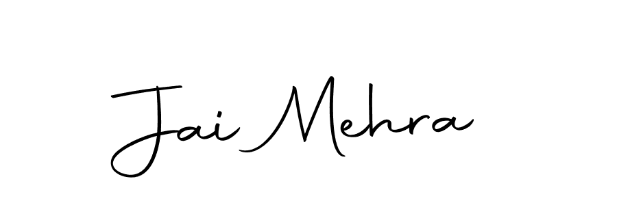 Similarly Autography-DOLnW is the best handwritten signature design. Signature creator online .You can use it as an online autograph creator for name Jai Mehra. Jai Mehra signature style 10 images and pictures png