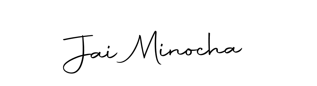 You can use this online signature creator to create a handwritten signature for the name Jai Minocha. This is the best online autograph maker. Jai Minocha signature style 10 images and pictures png
