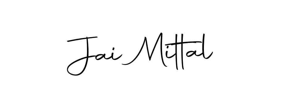 Design your own signature with our free online signature maker. With this signature software, you can create a handwritten (Autography-DOLnW) signature for name Jai Mittal. Jai Mittal signature style 10 images and pictures png