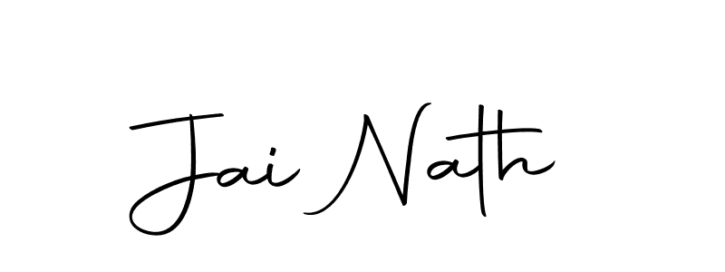 How to make Jai Nath signature? Autography-DOLnW is a professional autograph style. Create handwritten signature for Jai Nath name. Jai Nath signature style 10 images and pictures png