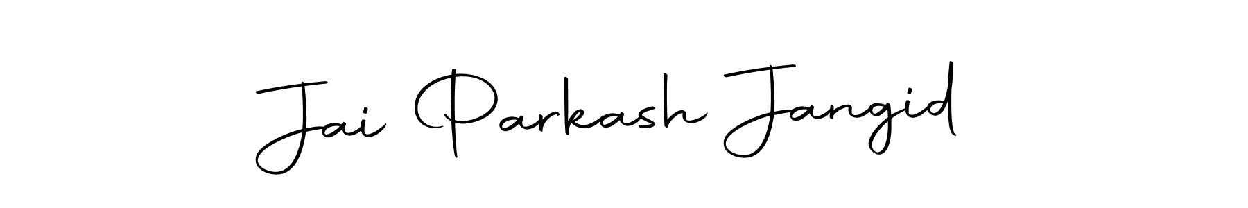 Design your own signature with our free online signature maker. With this signature software, you can create a handwritten (Autography-DOLnW) signature for name Jai Parkash Jangid. Jai Parkash Jangid signature style 10 images and pictures png