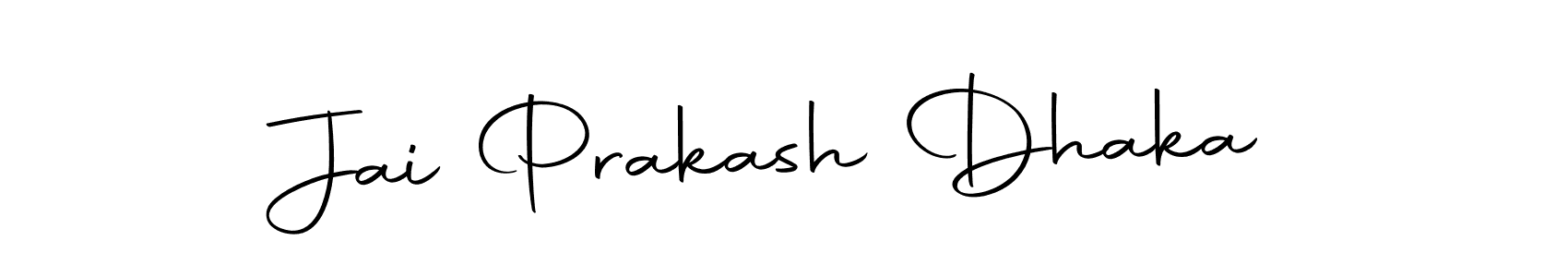 Make a short Jai Prakash Dhaka signature style. Manage your documents anywhere anytime using Autography-DOLnW. Create and add eSignatures, submit forms, share and send files easily. Jai Prakash Dhaka signature style 10 images and pictures png