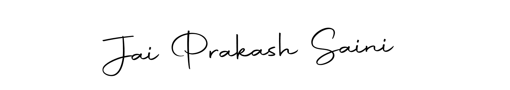 It looks lik you need a new signature style for name Jai Prakash Saini. Design unique handwritten (Autography-DOLnW) signature with our free signature maker in just a few clicks. Jai Prakash Saini signature style 10 images and pictures png