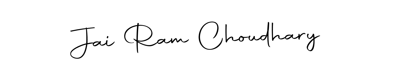 Make a short Jai Ram Choudhary signature style. Manage your documents anywhere anytime using Autography-DOLnW. Create and add eSignatures, submit forms, share and send files easily. Jai Ram Choudhary signature style 10 images and pictures png