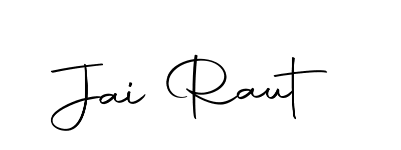 Use a signature maker to create a handwritten signature online. With this signature software, you can design (Autography-DOLnW) your own signature for name Jai Raut. Jai Raut signature style 10 images and pictures png