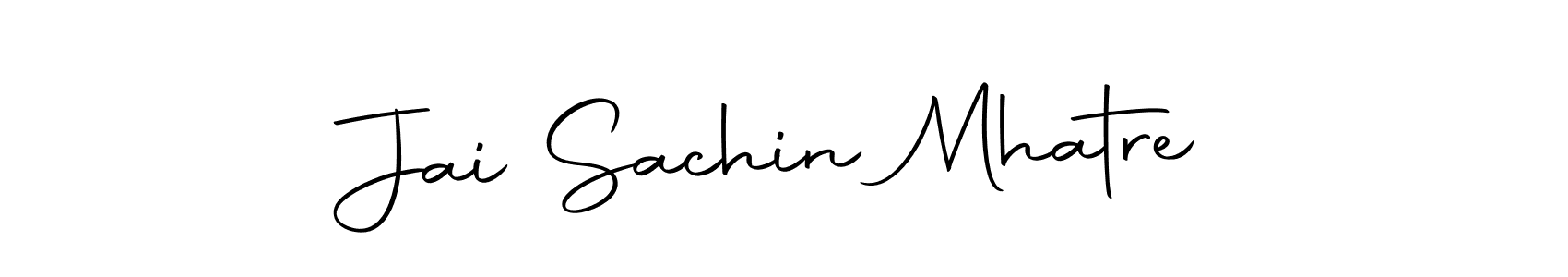 Also we have Jai Sachin Mhatre name is the best signature style. Create professional handwritten signature collection using Autography-DOLnW autograph style. Jai Sachin Mhatre signature style 10 images and pictures png