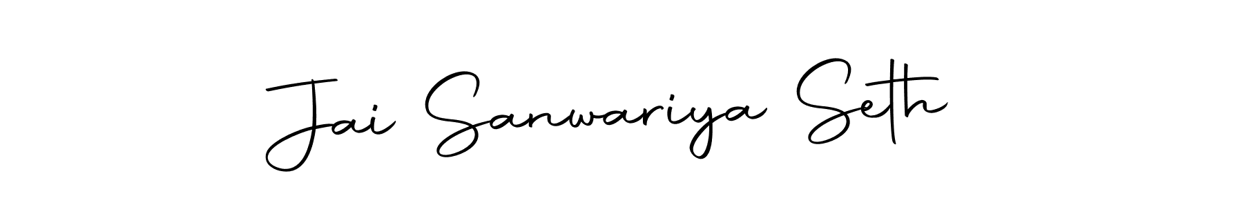Make a beautiful signature design for name Jai Sanwariya Seth. With this signature (Autography-DOLnW) style, you can create a handwritten signature for free. Jai Sanwariya Seth signature style 10 images and pictures png