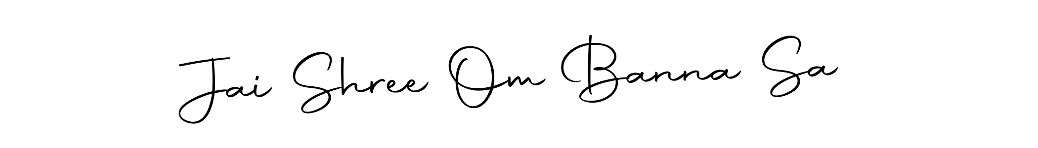 How to make Jai Shree Om Banna Sa signature? Autography-DOLnW is a professional autograph style. Create handwritten signature for Jai Shree Om Banna Sa name. Jai Shree Om Banna Sa signature style 10 images and pictures png