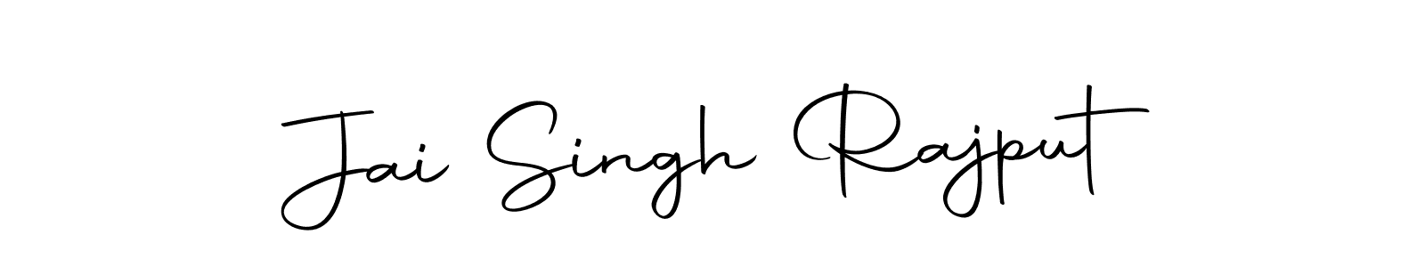 Create a beautiful signature design for name Jai Singh Rajput. With this signature (Autography-DOLnW) fonts, you can make a handwritten signature for free. Jai Singh Rajput signature style 10 images and pictures png