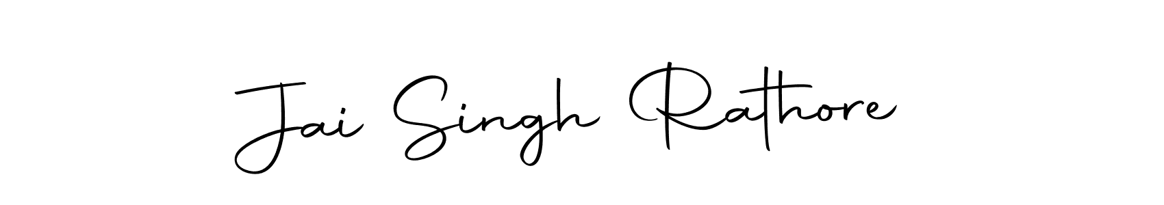 Make a beautiful signature design for name Jai Singh Rathore. With this signature (Autography-DOLnW) style, you can create a handwritten signature for free. Jai Singh Rathore signature style 10 images and pictures png