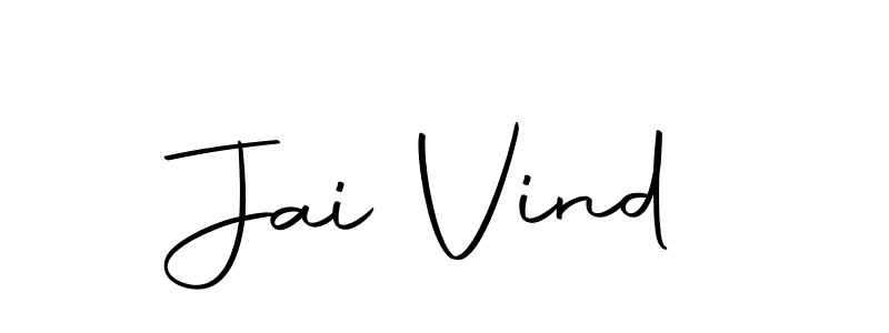 if you are searching for the best signature style for your name Jai Vind. so please give up your signature search. here we have designed multiple signature styles  using Autography-DOLnW. Jai Vind signature style 10 images and pictures png