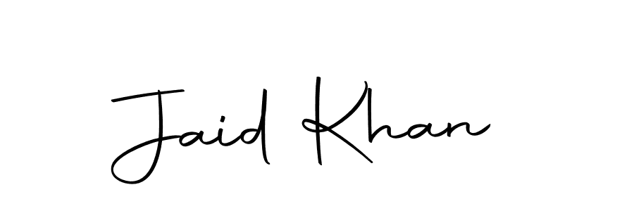 Make a short Jaid Khan signature style. Manage your documents anywhere anytime using Autography-DOLnW. Create and add eSignatures, submit forms, share and send files easily. Jaid Khan signature style 10 images and pictures png