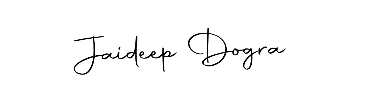 How to make Jaideep Dogra name signature. Use Autography-DOLnW style for creating short signs online. This is the latest handwritten sign. Jaideep Dogra signature style 10 images and pictures png