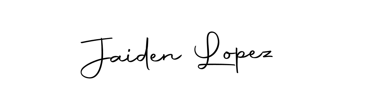 Design your own signature with our free online signature maker. With this signature software, you can create a handwritten (Autography-DOLnW) signature for name Jaiden Lopez. Jaiden Lopez signature style 10 images and pictures png