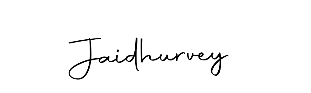 How to make Jaidhurvey name signature. Use Autography-DOLnW style for creating short signs online. This is the latest handwritten sign. Jaidhurvey signature style 10 images and pictures png