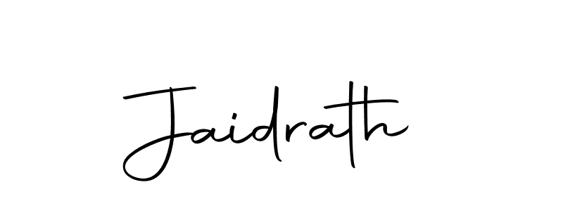 How to make Jaidrath name signature. Use Autography-DOLnW style for creating short signs online. This is the latest handwritten sign. Jaidrath signature style 10 images and pictures png