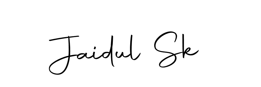Design your own signature with our free online signature maker. With this signature software, you can create a handwritten (Autography-DOLnW) signature for name Jaidul Sk. Jaidul Sk signature style 10 images and pictures png