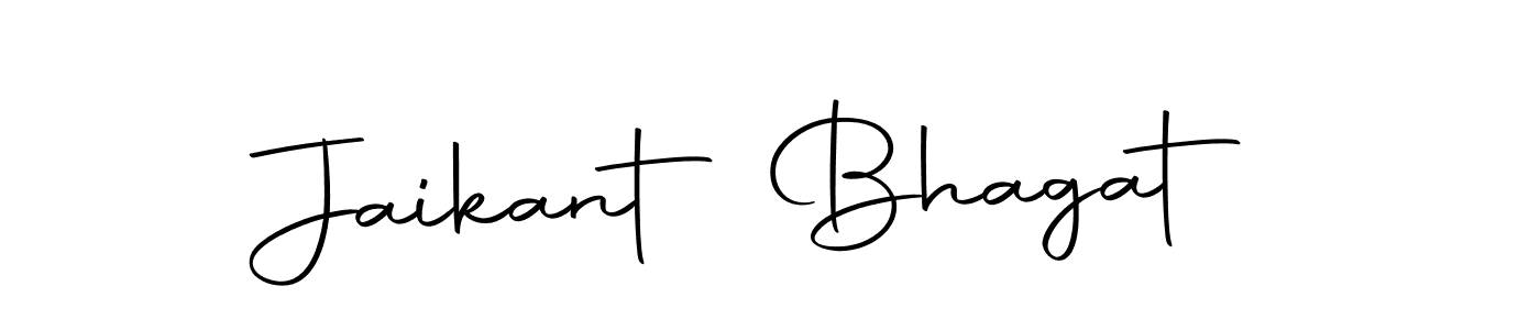 The best way (Autography-DOLnW) to make a short signature is to pick only two or three words in your name. The name Jaikant Bhagat include a total of six letters. For converting this name. Jaikant Bhagat signature style 10 images and pictures png