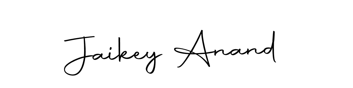 Similarly Autography-DOLnW is the best handwritten signature design. Signature creator online .You can use it as an online autograph creator for name Jaikey Anand. Jaikey Anand signature style 10 images and pictures png