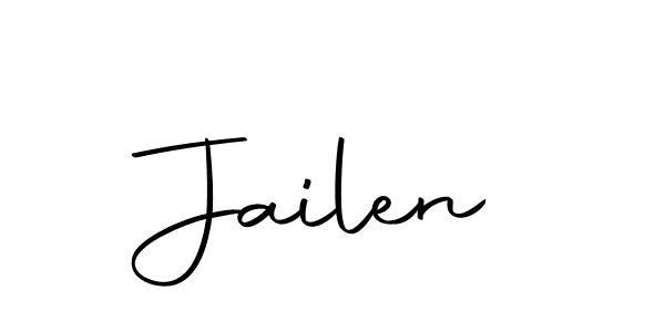 Make a beautiful signature design for name Jailen. With this signature (Autography-DOLnW) style, you can create a handwritten signature for free. Jailen signature style 10 images and pictures png