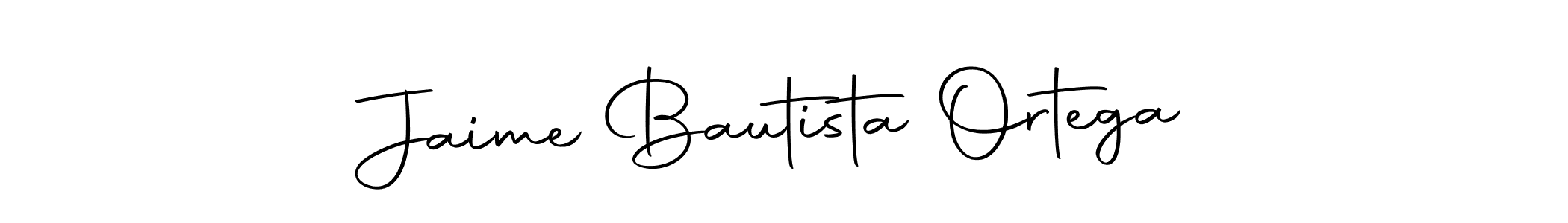 You can use this online signature creator to create a handwritten signature for the name Jaime Bautista Ortega. This is the best online autograph maker. Jaime Bautista Ortega signature style 10 images and pictures png