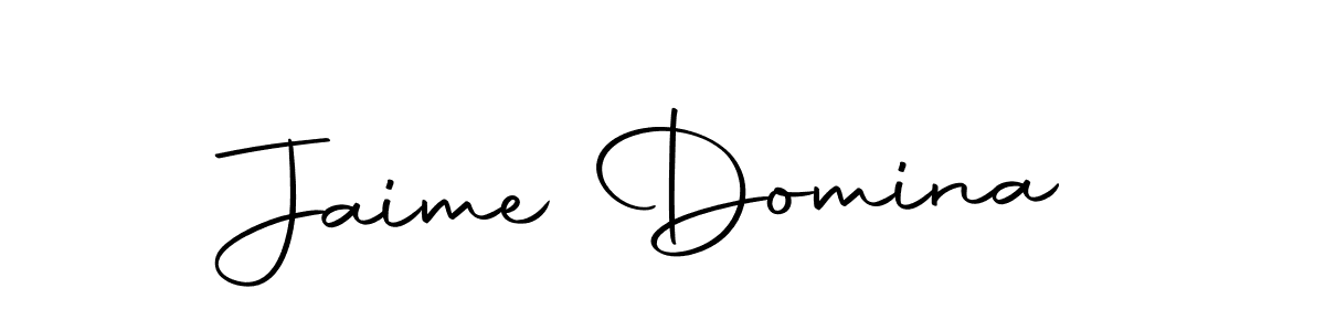 Use a signature maker to create a handwritten signature online. With this signature software, you can design (Autography-DOLnW) your own signature for name Jaime Domina. Jaime Domina signature style 10 images and pictures png