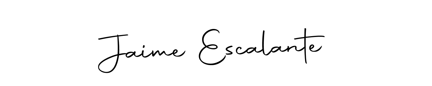 Make a beautiful signature design for name Jaime Escalante. With this signature (Autography-DOLnW) style, you can create a handwritten signature for free. Jaime Escalante signature style 10 images and pictures png