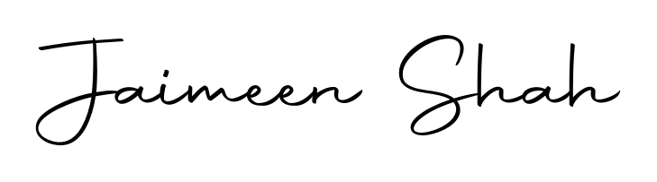 Turn your name Jaimeen Shah into a signature brand with Autography-DOLnW styling. Download in standard PNG or transparent format anytime. Jaimeen Shah signature style 10 images and pictures png