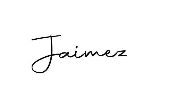 Make a beautiful signature design for name Jaimez. With this signature (Autography-DOLnW) style, you can create a handwritten signature for free. Jaimez signature style 10 images and pictures png