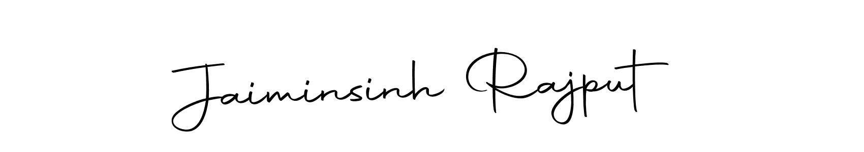 You should practise on your own different ways (Autography-DOLnW) to write your name (Jaiminsinh Rajput) in signature. don't let someone else do it for you. Jaiminsinh Rajput signature style 10 images and pictures png