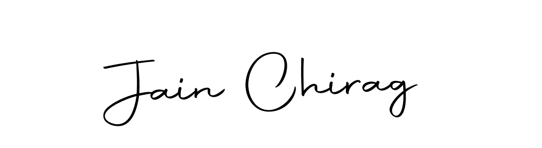The best way (Autography-DOLnW) to make a short signature is to pick only two or three words in your name. The name Jain Chirag include a total of six letters. For converting this name. Jain Chirag signature style 10 images and pictures png