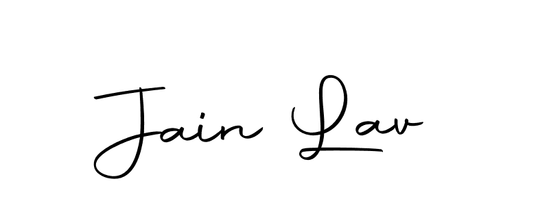 Design your own signature with our free online signature maker. With this signature software, you can create a handwritten (Autography-DOLnW) signature for name Jain Lav. Jain Lav signature style 10 images and pictures png