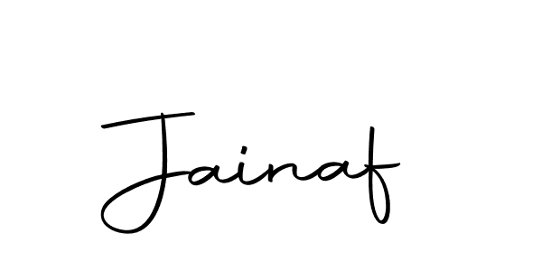 Also we have Jainaf name is the best signature style. Create professional handwritten signature collection using Autography-DOLnW autograph style. Jainaf signature style 10 images and pictures png