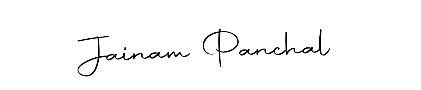 Design your own signature with our free online signature maker. With this signature software, you can create a handwritten (Autography-DOLnW) signature for name Jainam Panchal. Jainam Panchal signature style 10 images and pictures png