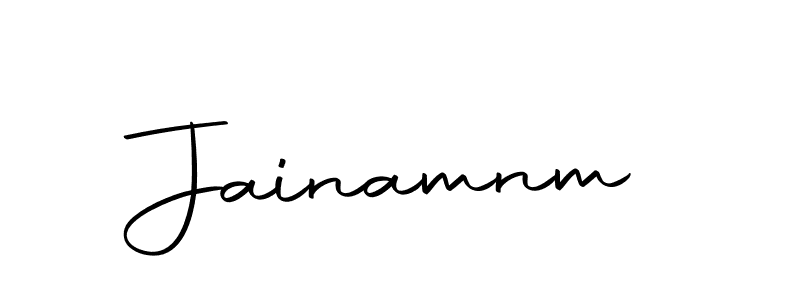 if you are searching for the best signature style for your name Jainamnm. so please give up your signature search. here we have designed multiple signature styles  using Autography-DOLnW. Jainamnm signature style 10 images and pictures png