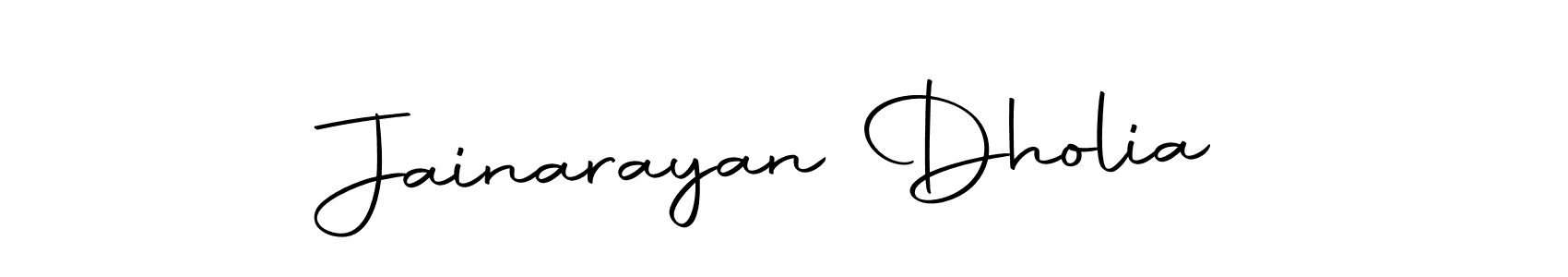 How to make Jainarayan Dholia signature? Autography-DOLnW is a professional autograph style. Create handwritten signature for Jainarayan Dholia name. Jainarayan Dholia signature style 10 images and pictures png